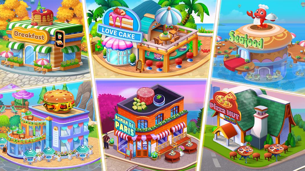 Food Voyage: Fun Cooking Games Скриншот 1