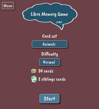 Libre Memory Game স্ক্রিনশট 2