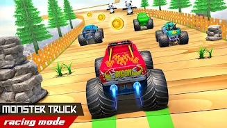 Monster Car Stunts Game 2023 Zrzut ekranu 1