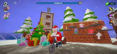 Santa Bike Master應用截圖第1張