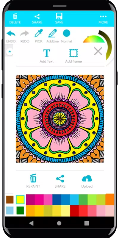 Coloring Mandala Screenshot 4