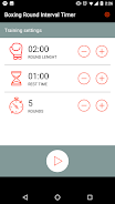 Boxing Round Interval Timer Tangkapan skrin 2