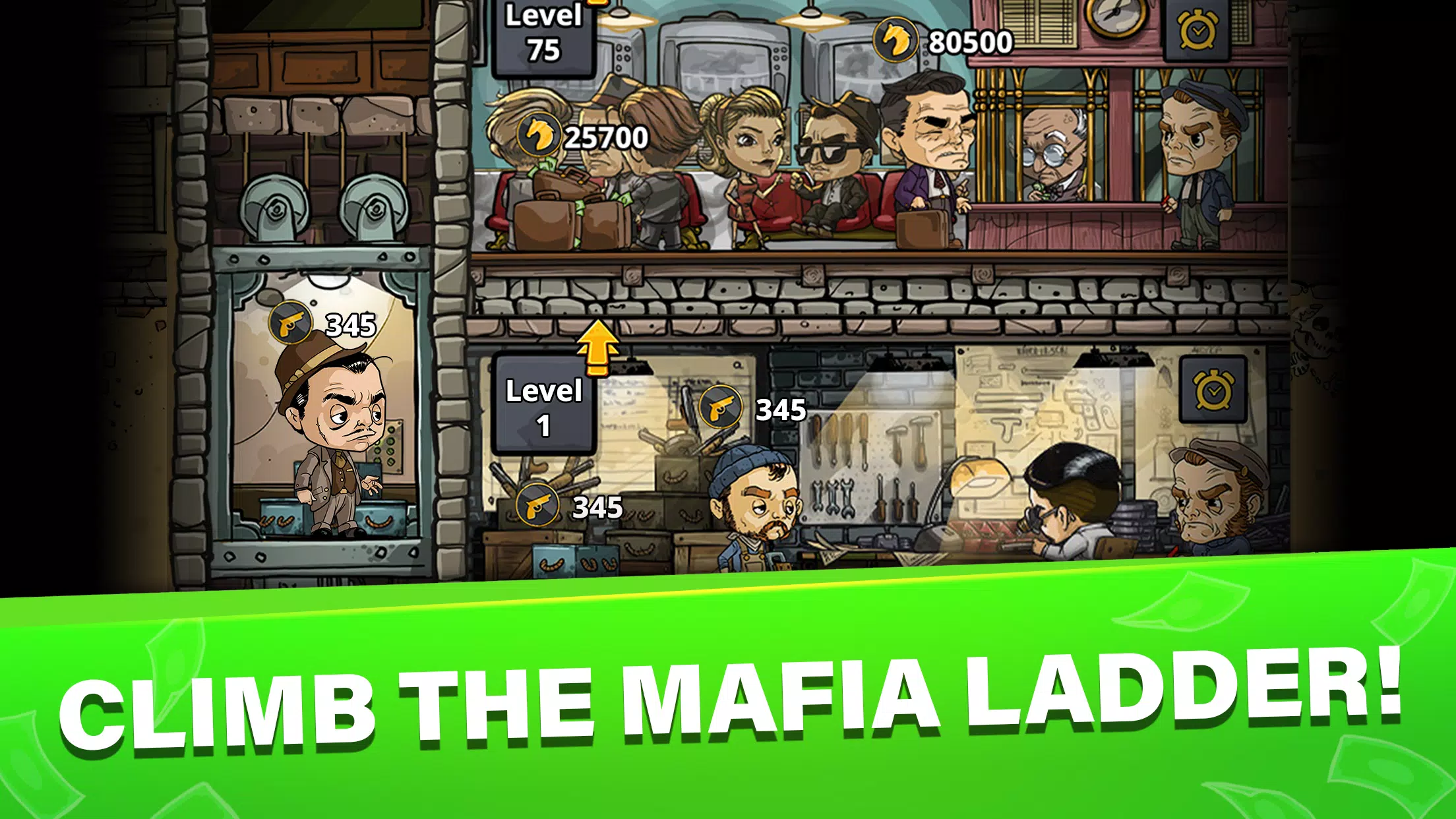 Idle Mafia Inc: Manager Tycoon应用截图第1张