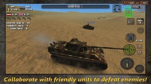 Attack on Tank : World Warfare应用截图第2张