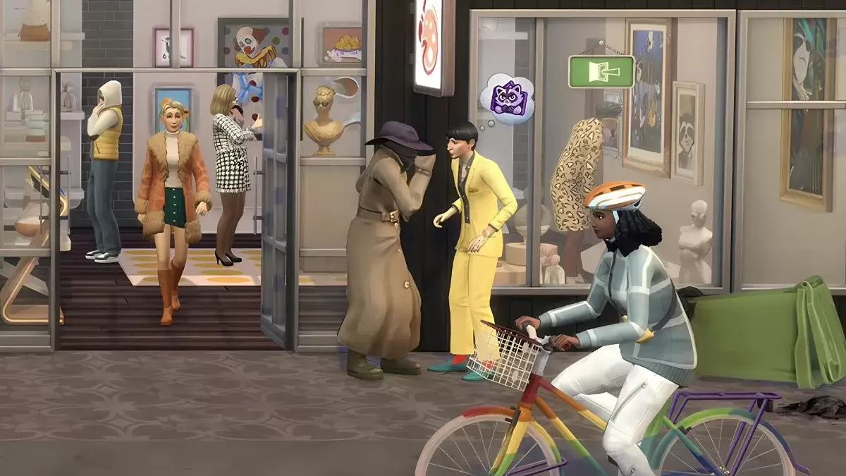 Trashley在Sims 4扩展中的位置揭示了