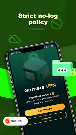 Gamers VPN: Low Ping Gaming Capture d'écran 2