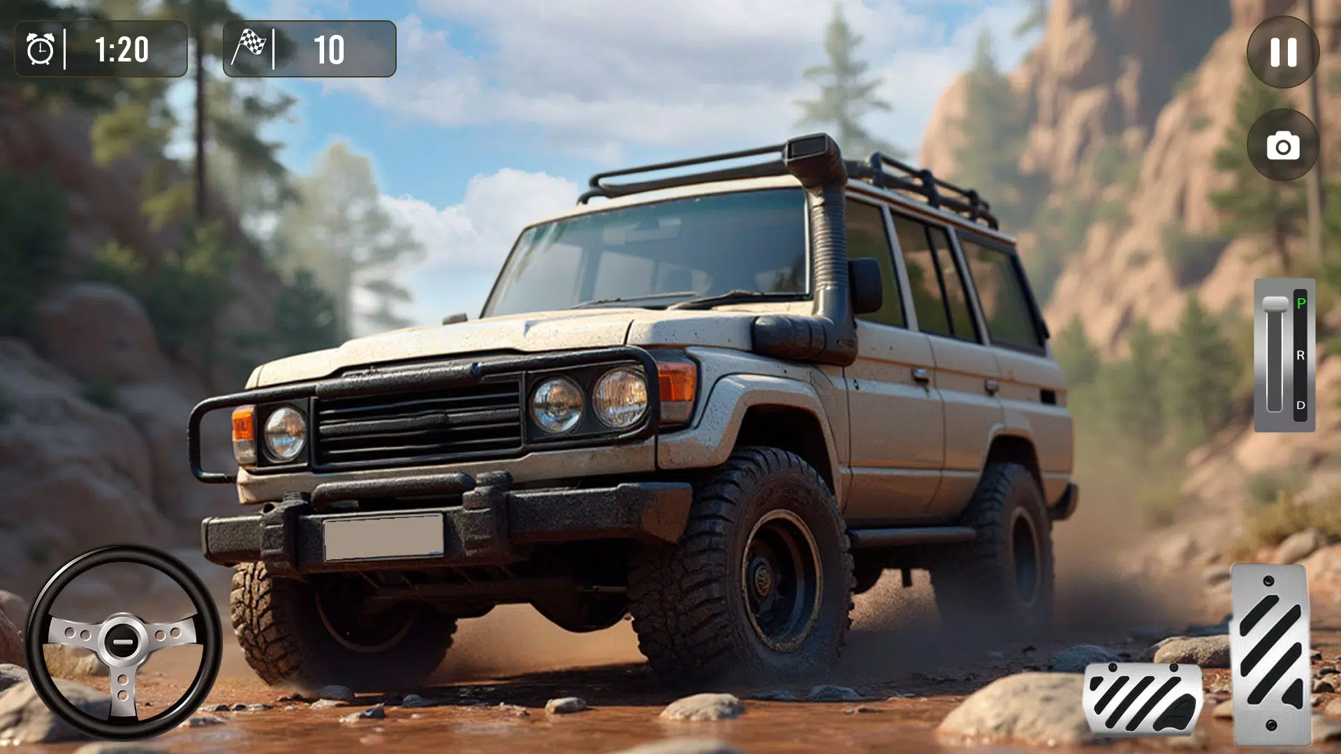 Toyota Land Cruiser Prado Game 스크린샷 1