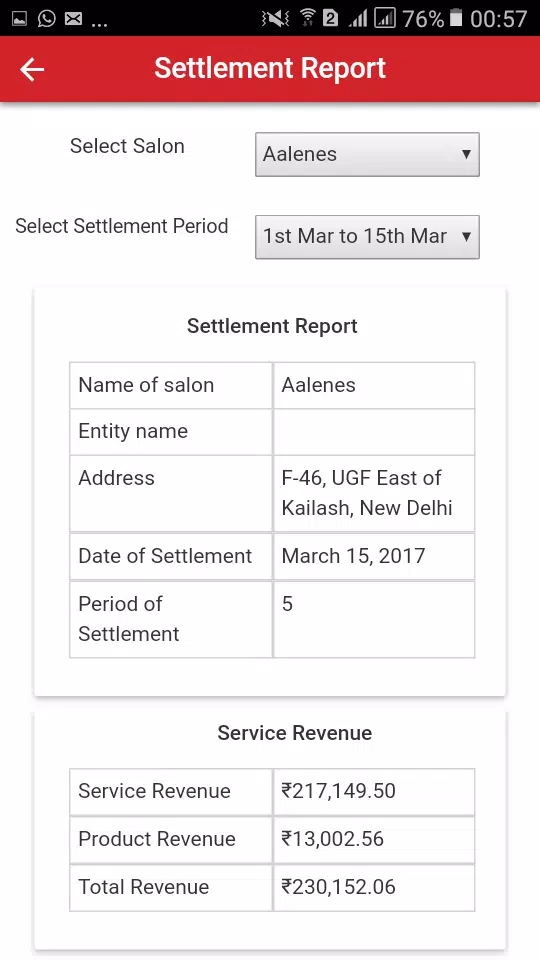 Be U Salons Partner App Capture d'écran 4