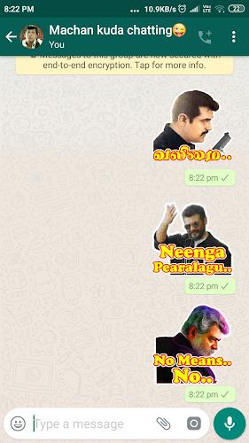 Tamil Stickers: WAStickerApps ภาพหน้าจอ 3