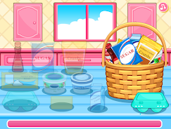 cooking cake Caramel games Captura de tela 1