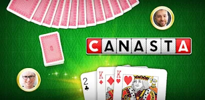 Canasta Multiplayer Card Game 스크린샷 1