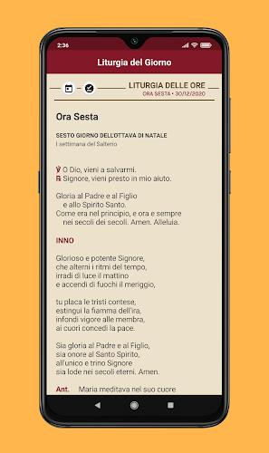 Liturgia del Giorno Zrzut ekranu 4