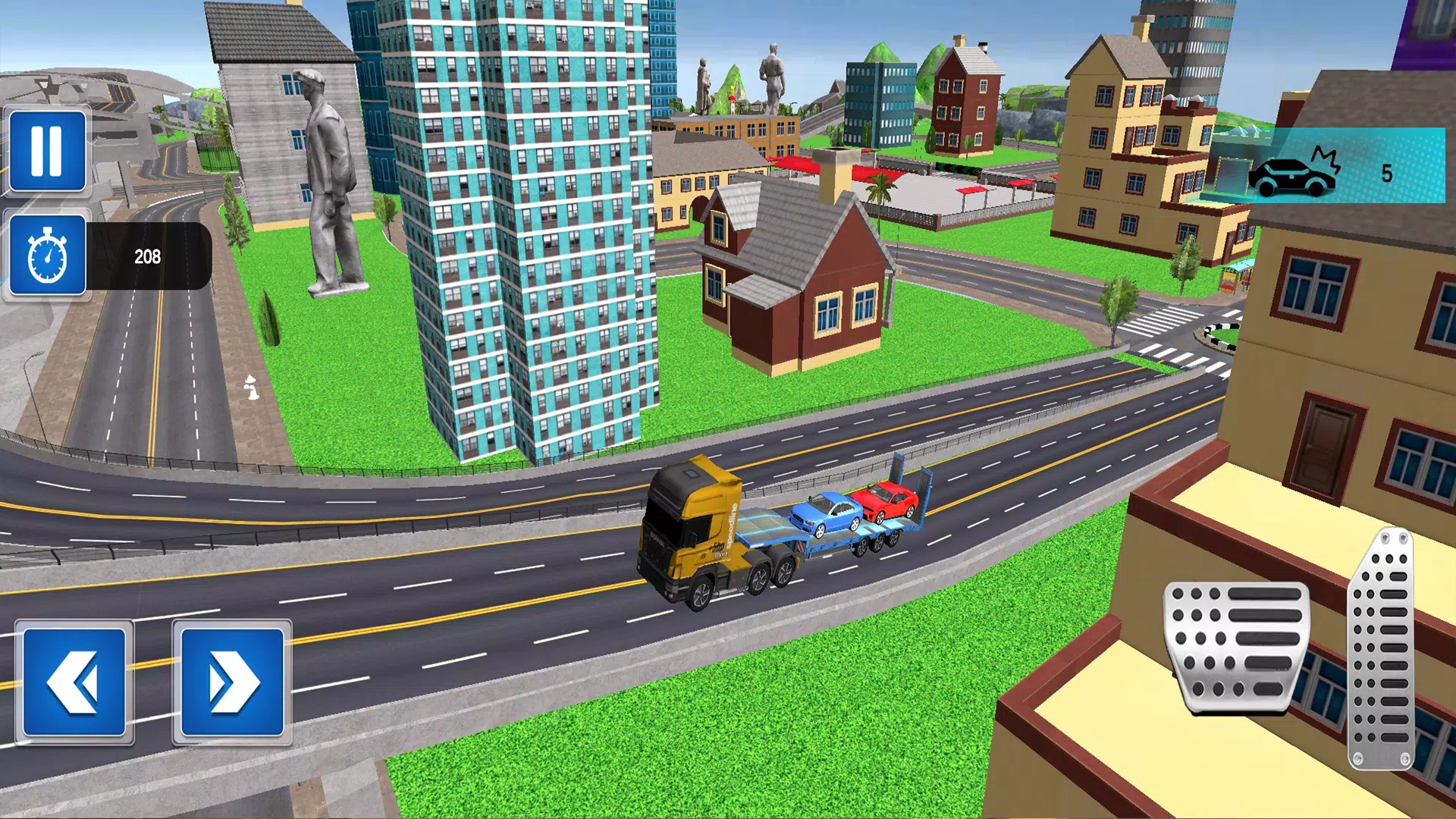 Truck Transport Game Simulator Captura de tela 2