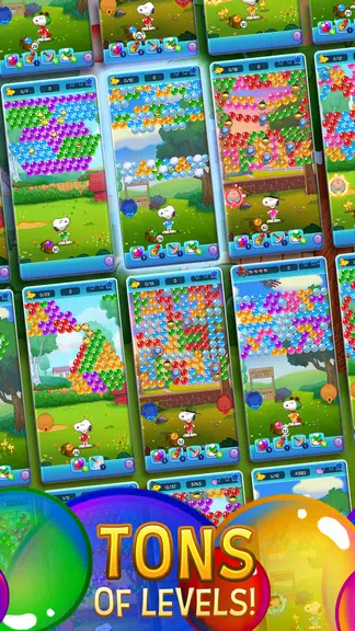 Bubble Shooter - Snoopy POP! Tangkapan skrin 3