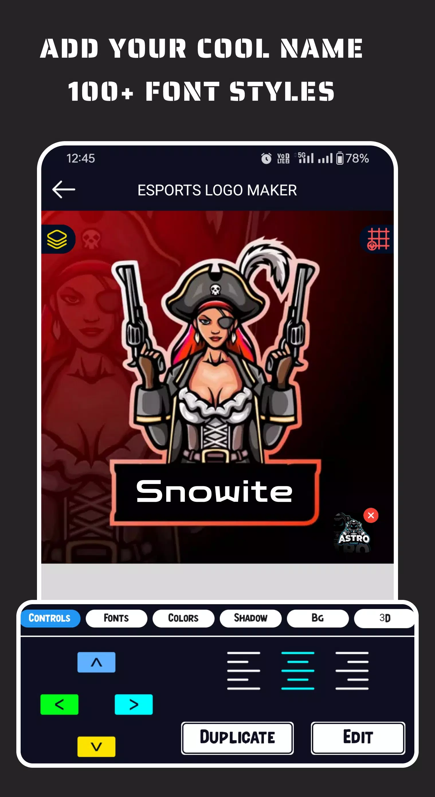 Esportify: Gaming Logo Maker應用截圖第3張