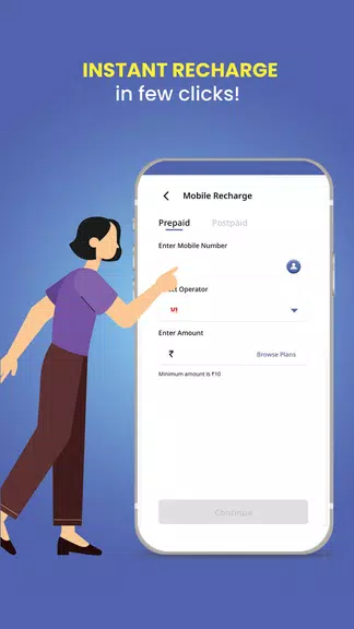 Schermata TalkCharge - Recharge & Bills 2