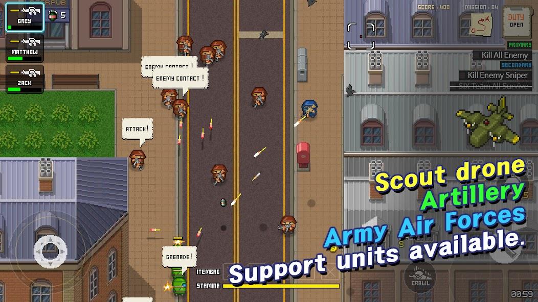 Team SIX - Armored Troops Mod Schermafbeelding 4