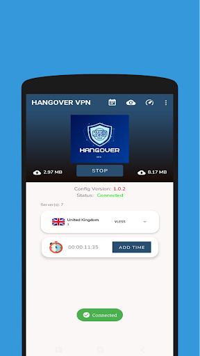 Schermata HANGOVER VPN 3
