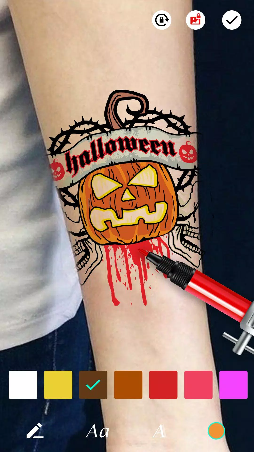 Tattoo Maker Captura de pantalla 2