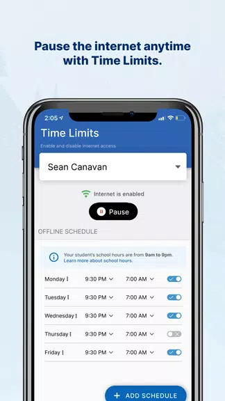GoGuardian Parent App Скриншот 4