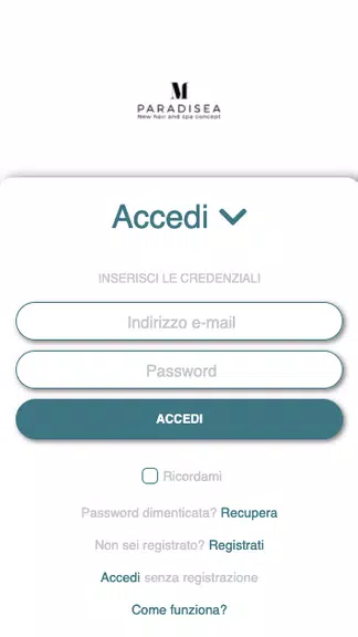 Paradisea Capture d'écran 1