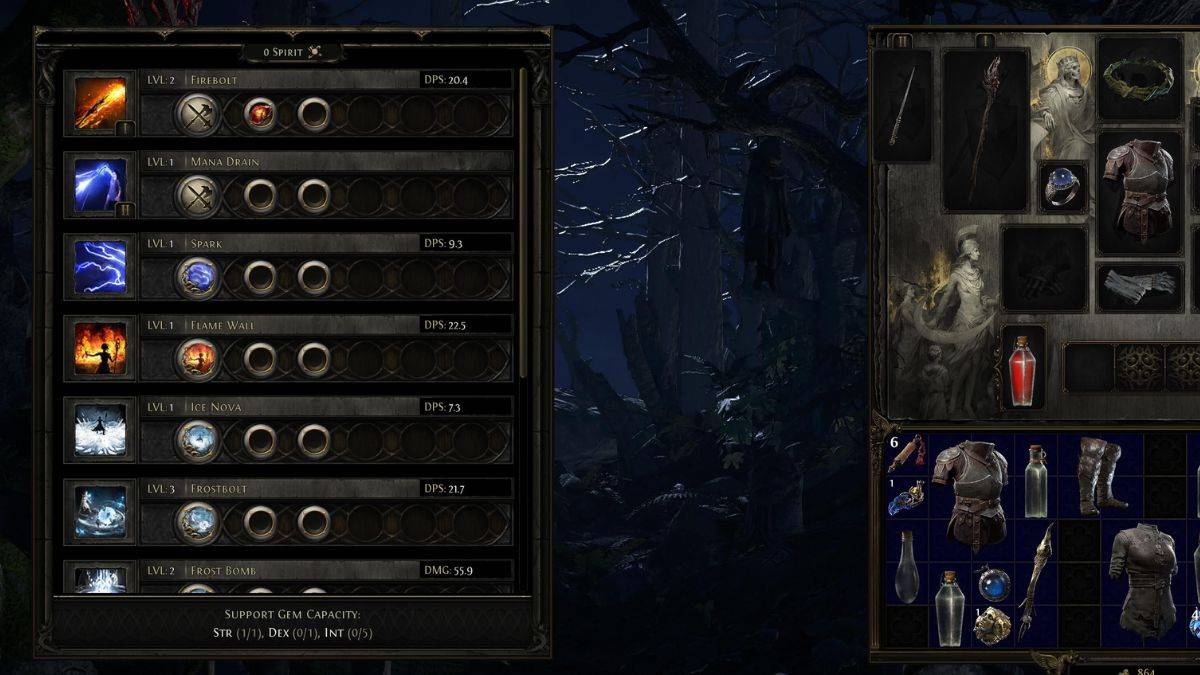 Maaga sa kalagitnaan ng laro sorceress spell combos poe2