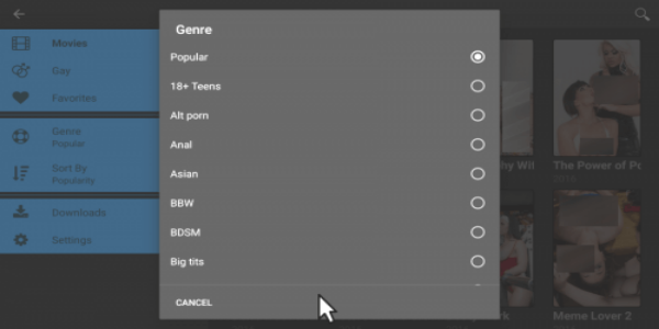 Porn Time应用截图第1张