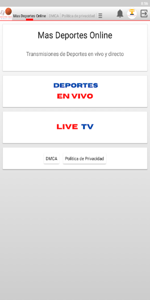 Mas Deportes Online स्क्रीनशॉट 2