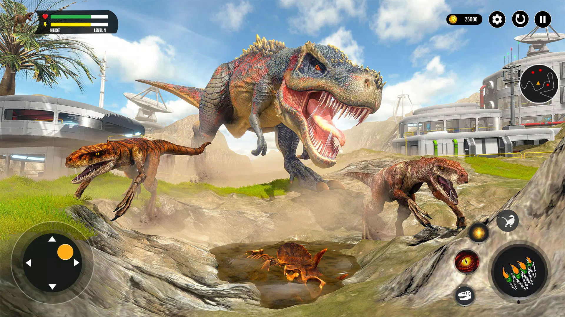 Real Dinosaur Simulator Games Capture d'écran 2