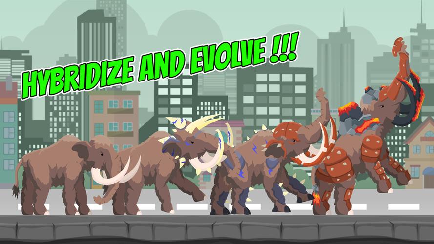 Hybrid Mammoth: City Rampage應用截圖第3張