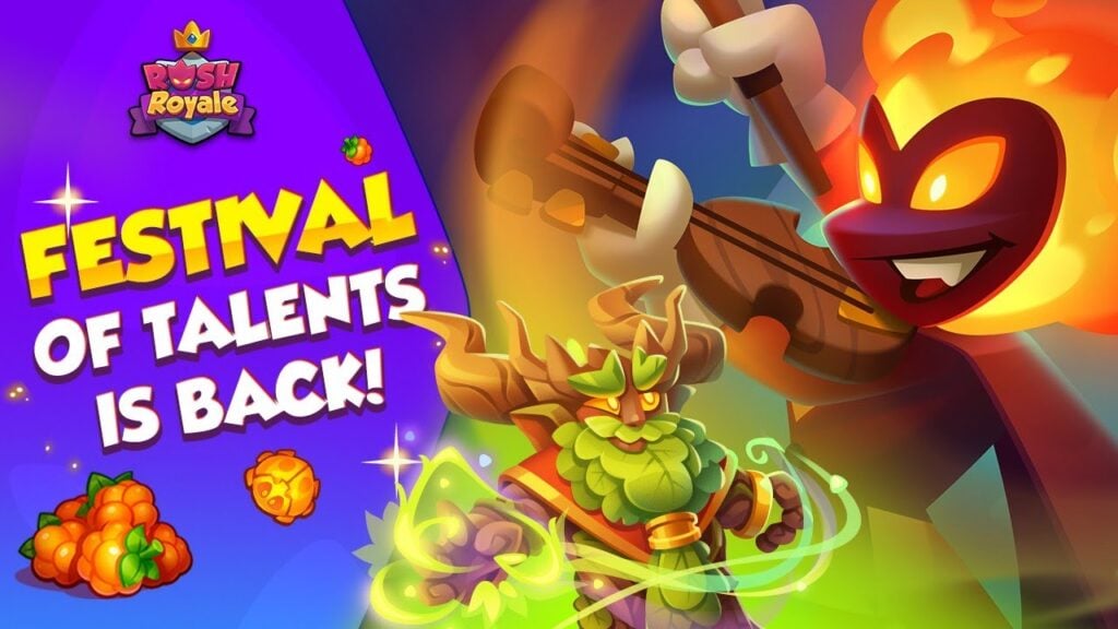 Ang pagdiriwang ni Rush Royale ng mga talento ay bumalik sa mga pakikipagsapalaran at mga yunit ng kalikasan!