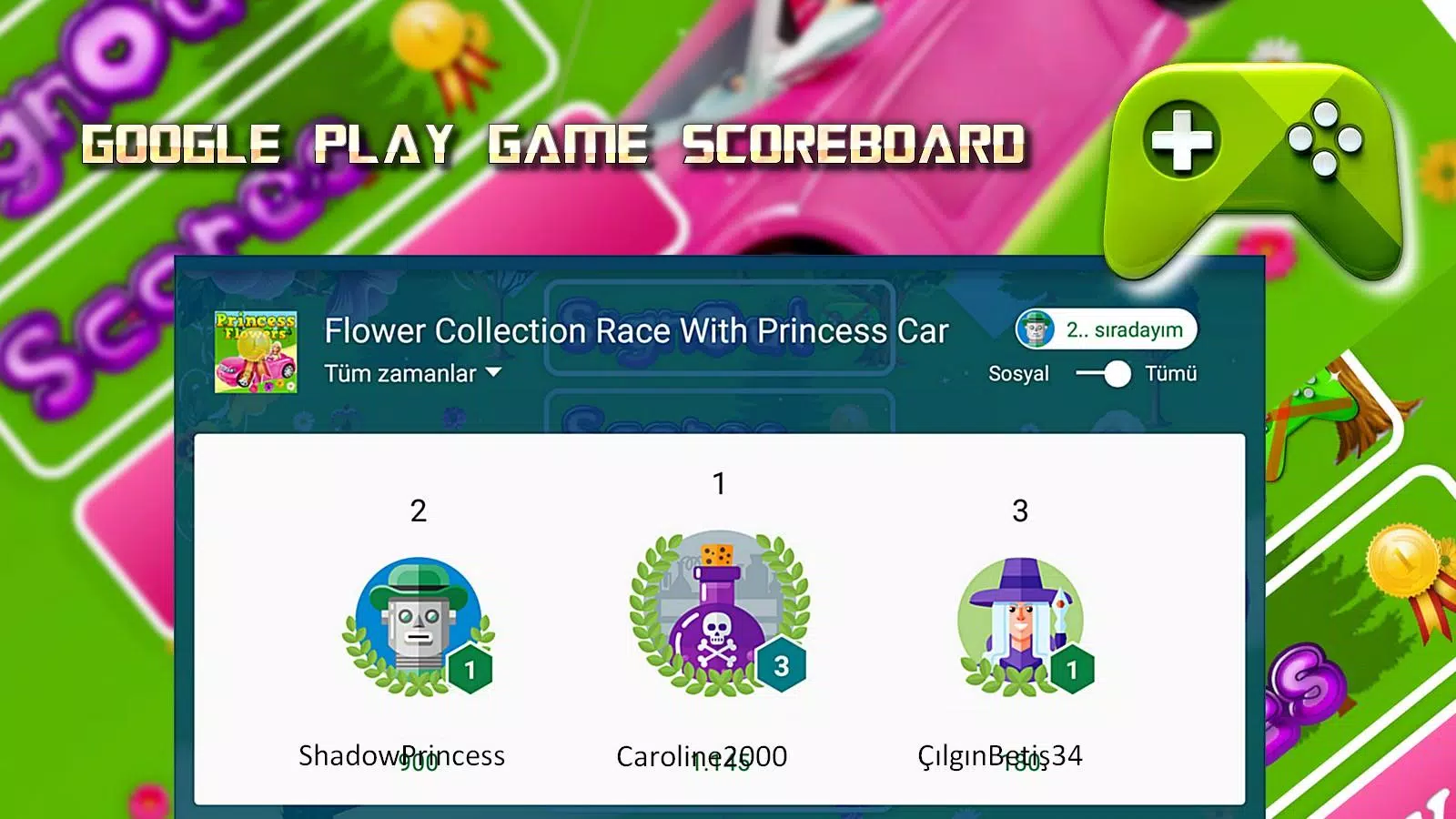 (New) Collect The Most Flowers With Prencess Captura de tela 4