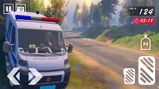 Offroad Police Van 2021 - Poli Tangkapan skrin 3