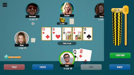 Kindza Poker - Texas Holdem Скриншот 3