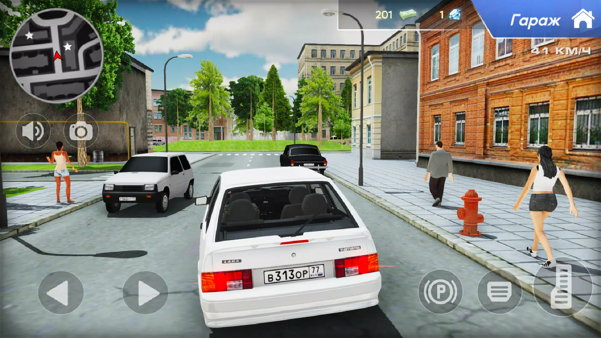 Lada 2113 Russian City Driving Скриншот 2