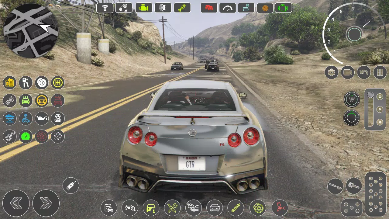GT-R Car Race Скриншот 4