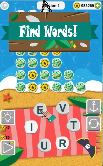 Word Island Captura de pantalla 2