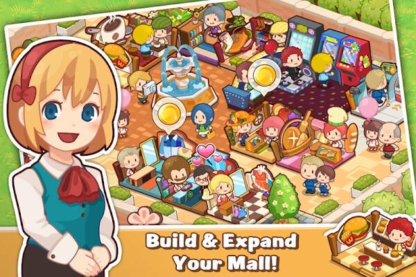 Happy Mall Story Mod Apk Unlimited Münzen und Edelsteine