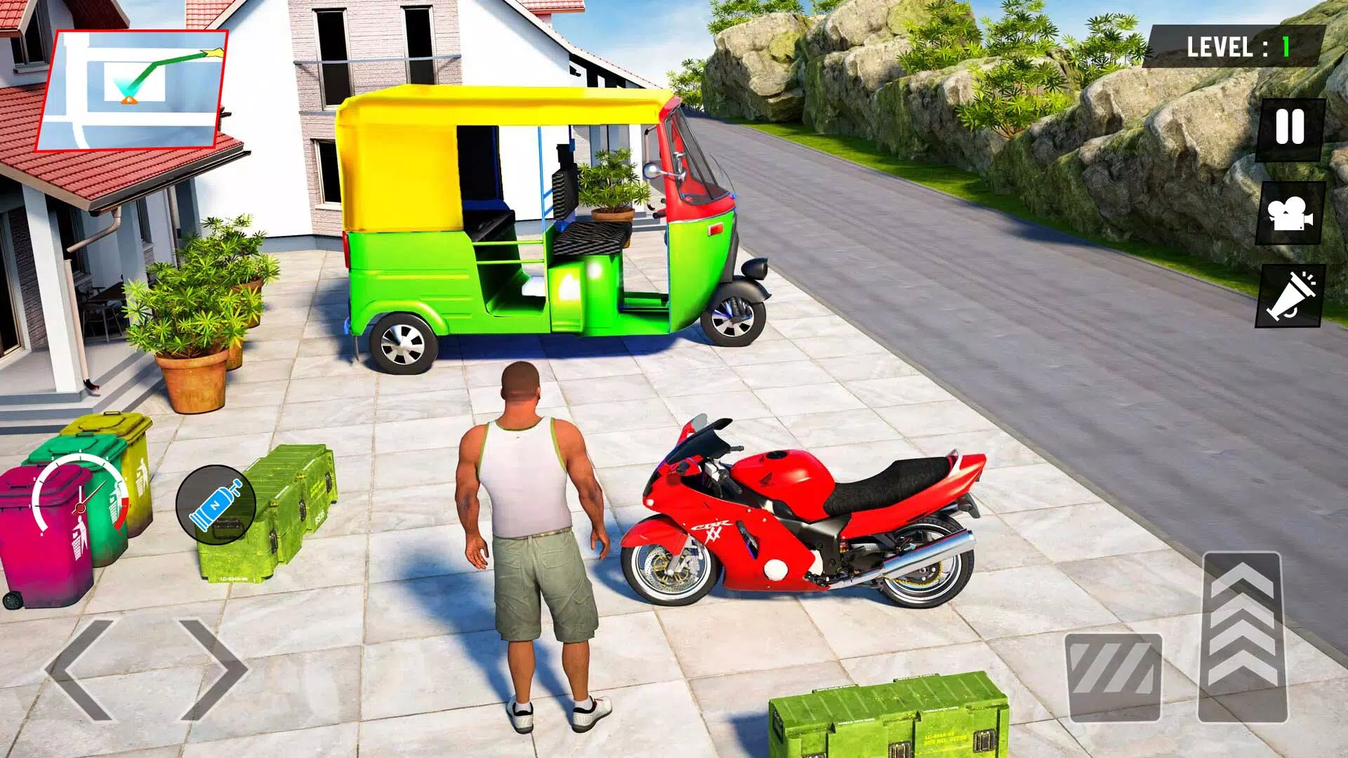 Tuk Tuk Rickshaw - Auto Game Capture d'écran 4