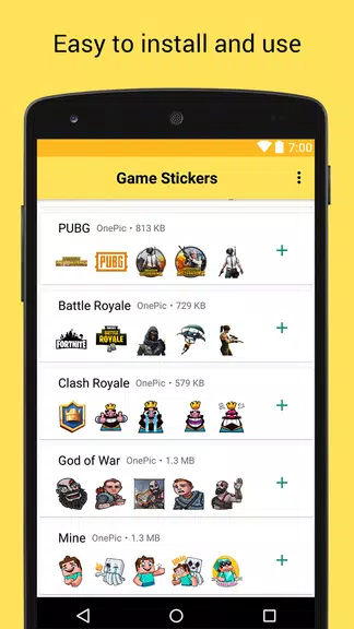 Game Stickers for Whatsapp應用截圖第2張