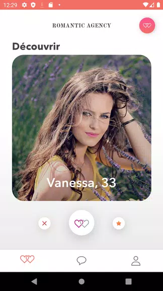 Romantic Agency - Dating App Capture d'écran 1
