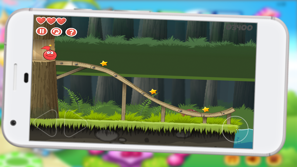 Red Ball Adventure 4: Big Ball Volume 2 Captura de tela 3