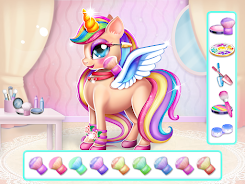 Unicorn Dress up Girls Game Скриншот 4