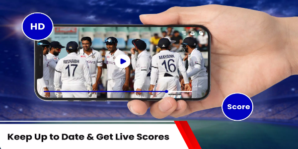 Live Cricket TV HD: Streaming Schermafbeelding 3