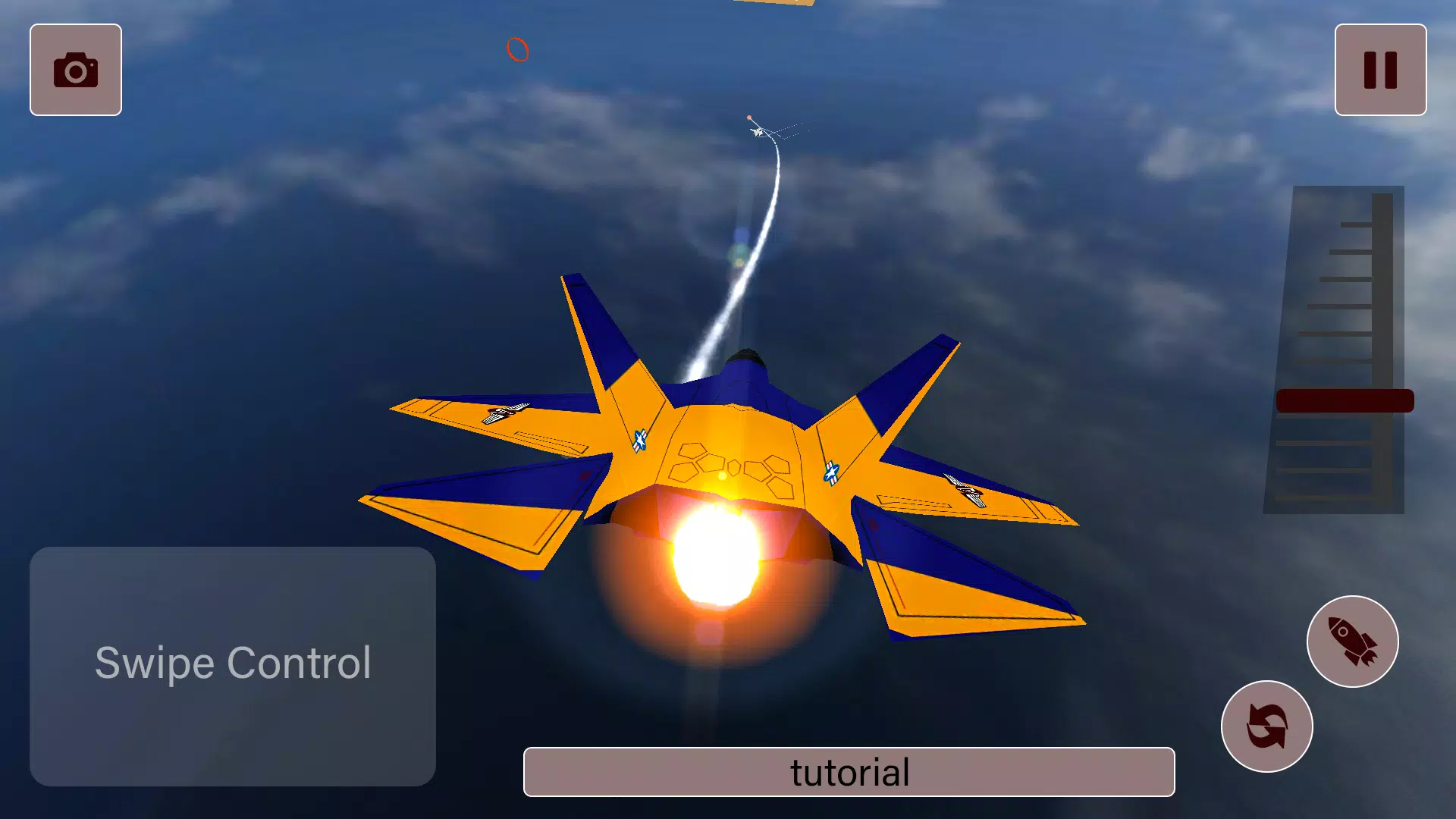 Modern Air Fighter Jet 3D Captura de tela 2