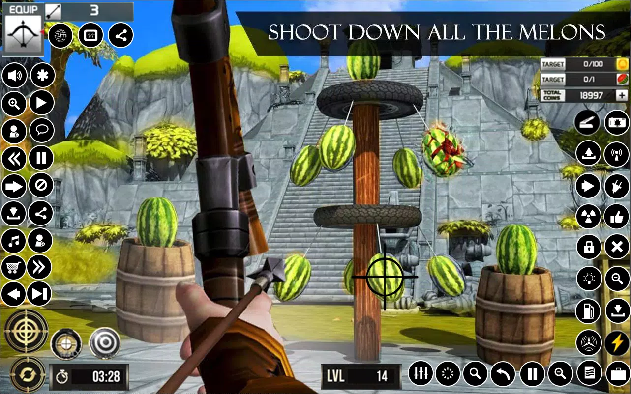 Watermelon Archery Games 3D應用截圖第1張
