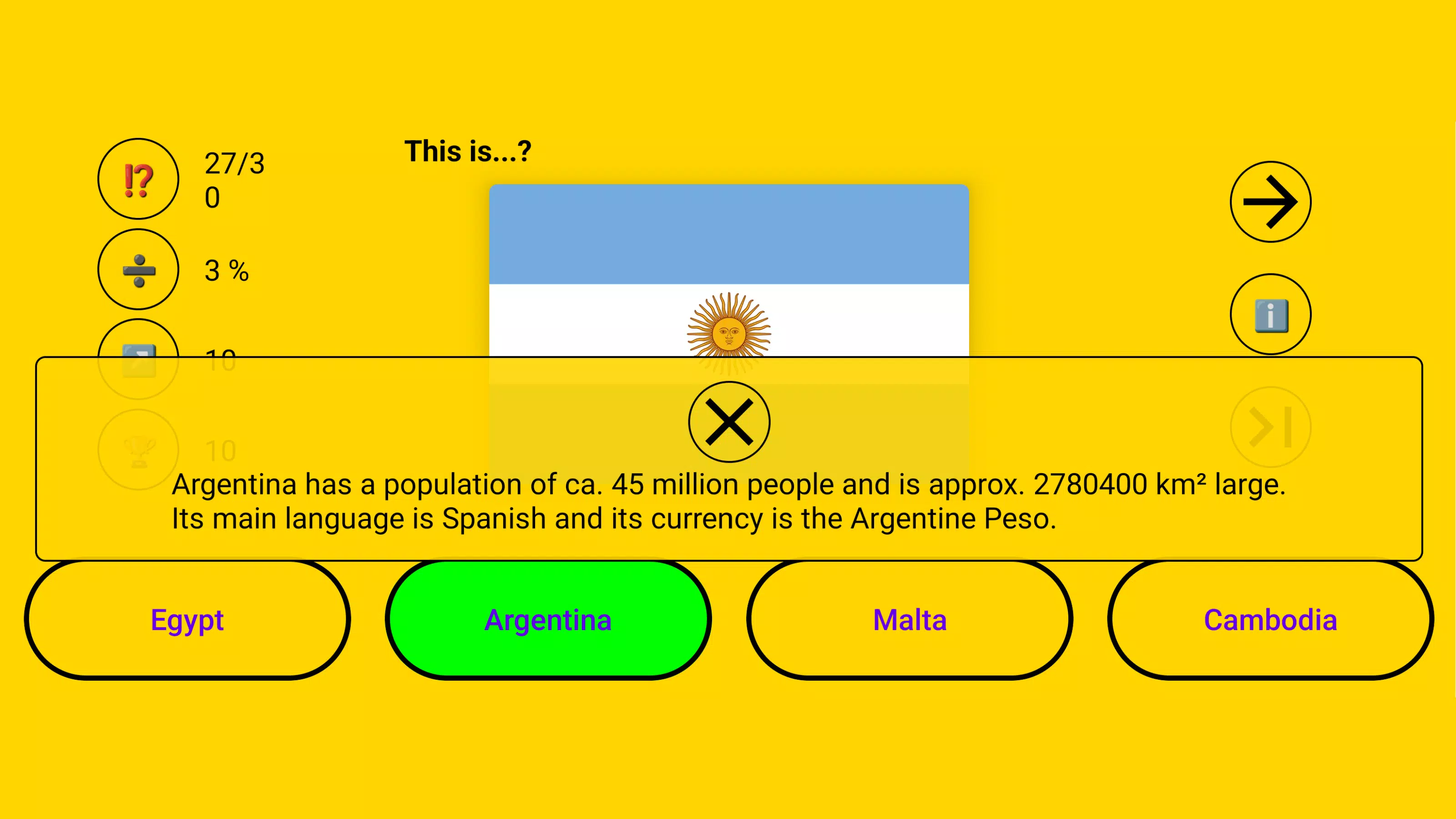 Super Flags! Flag Quiz スクリーンショット 4