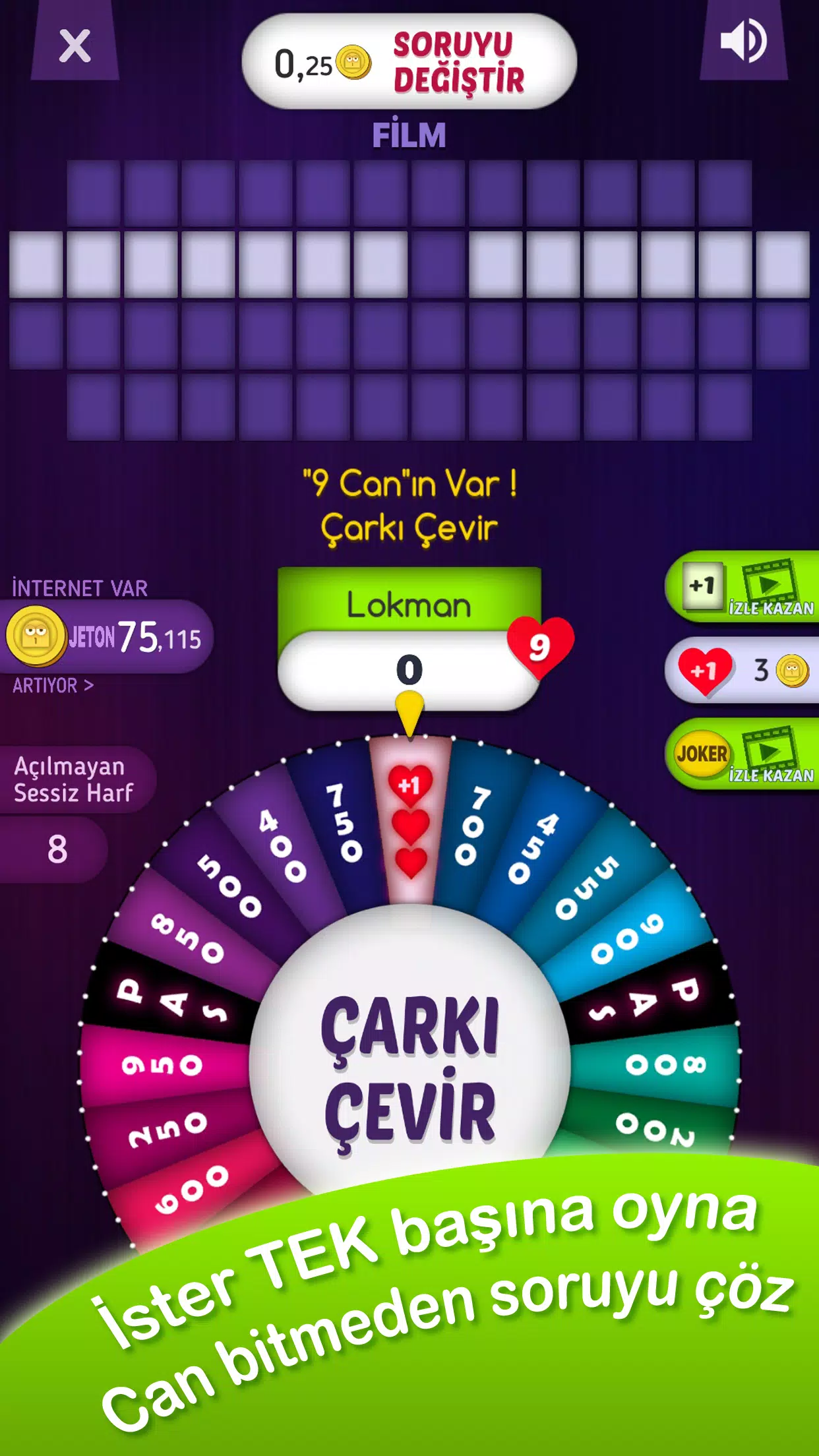 Çarkıfelek Mobil - Zarf Seç 스크린샷 1