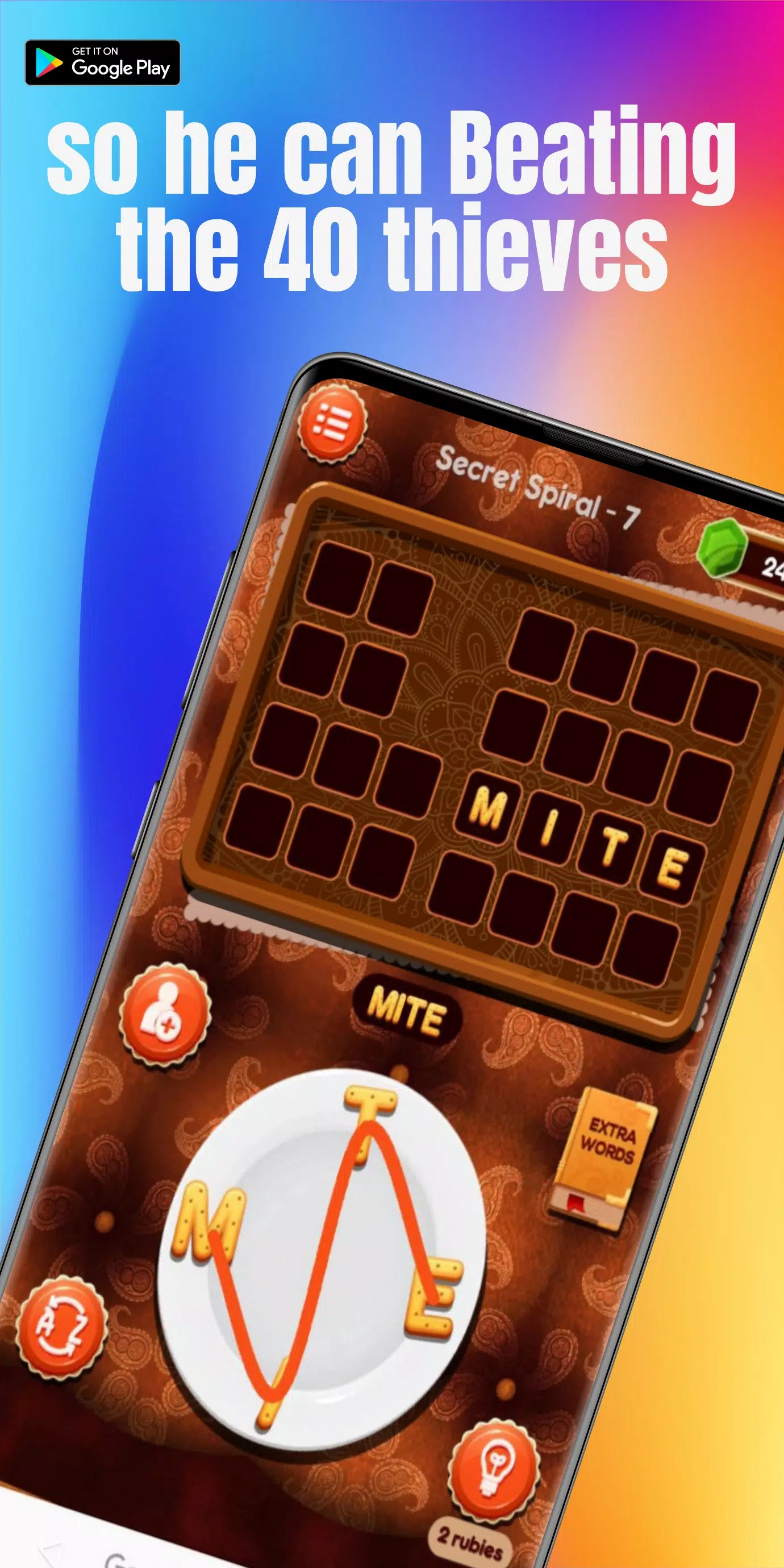 Words Connect, Ali Baba Crossword Learn Vocabulary 스크린샷 2