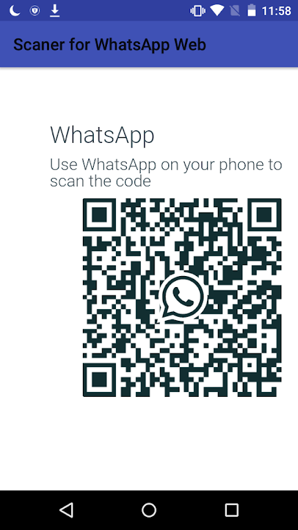Scaner for WhatsApp Web Captura de tela 1